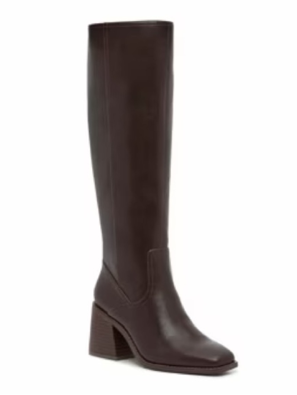Kelly & Katie Dark Brown Over-the-Knee Block Heel Boot